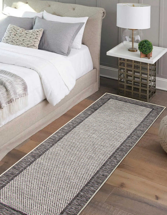 Carpette Brooks grise - 2 pi 8 po x 8 pi 2 po