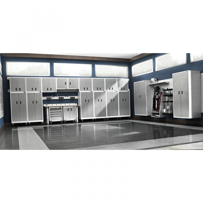 Armoire murale GearBox de série Premier de 30 po de Gladiator - ardoise grise