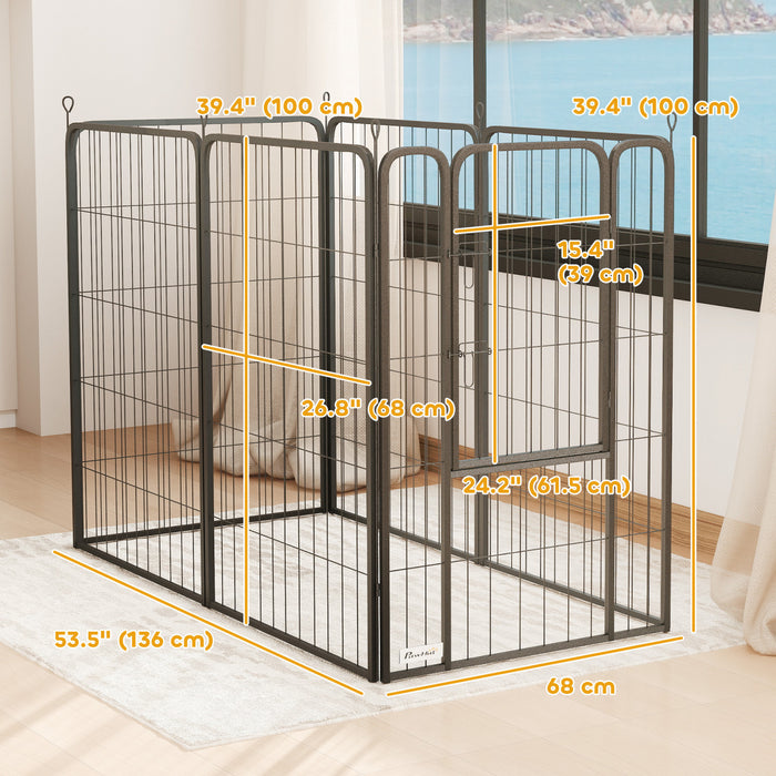 Parc pour chien a 6 panneaux, 39\"H, pour grands chiens