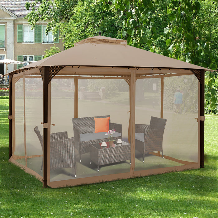 Pavillon De Jardin 365x305cm Costway