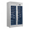FORNO Abruzzo 48" Dual Zones Wine Cellar, 102 Bottles, 24 cu. ft Stainless steel, - FWCDR6610-48S | Cave a vin Abruzzo de 48" double zone, capacite de 102 bouteilles, 24 pi³, en acier inoxydable-FWCDR6610-48S