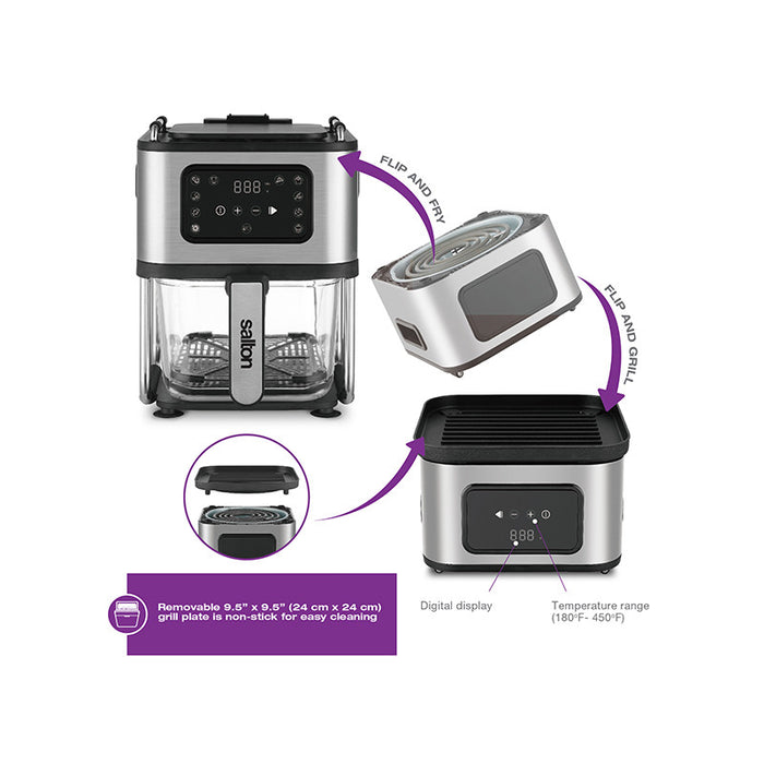 Appareil Retourner et cuire 2 en 1 de Salton - AF2090