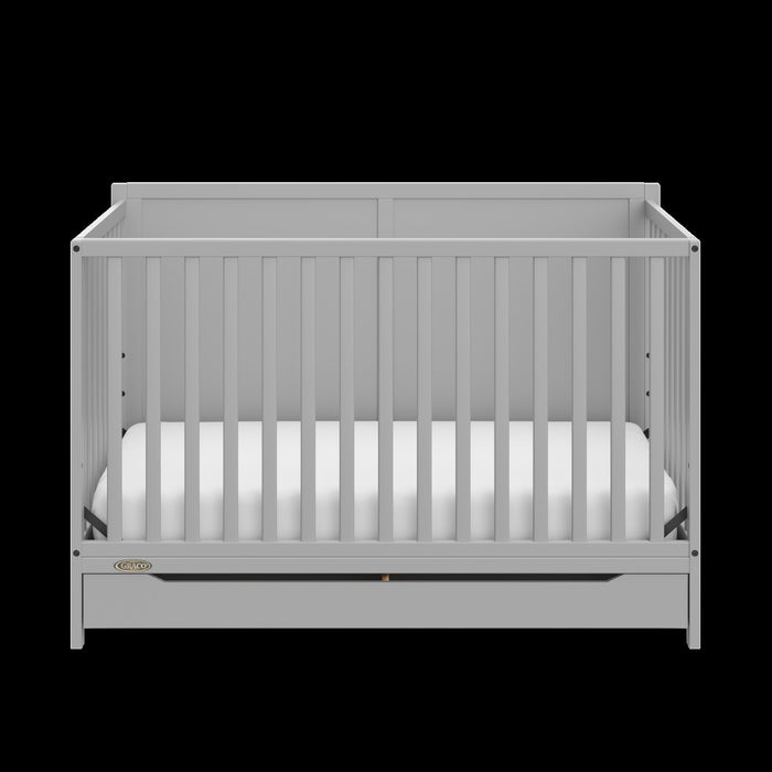 Graco Melrose Lit de bebe convertible 5-en-1 avec tiroir - Gris galet