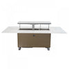 Forno Cinetico Smart Dining Table in White, 5.3 cu.ft fridge and freezer-FDTFR7044-86WHT Refrigerator | Table a manger intelligente Cinetico blanche, refrigerateur et congelateur de 5,3 pi³-FDTFR7044-86WHT