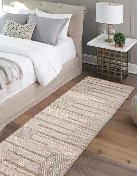 Carpette Atlas taupe - 2 pi 8 po x 8 pi 2 po