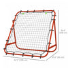 Soozier Volleyball Rebounder Net, Adjustable Soccer Rebounder, Red