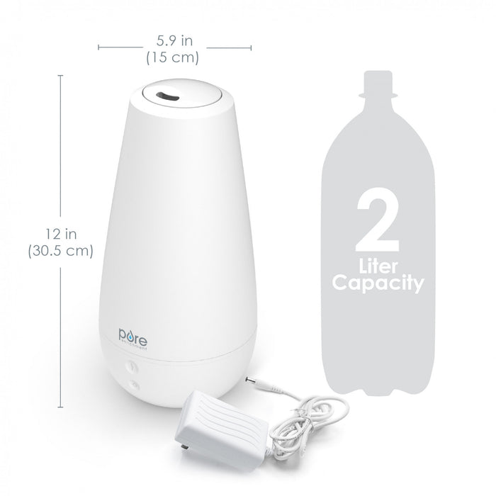 Humidificateur et diffuseur d’huiles essentielles 3 en 1 PureSpa XL