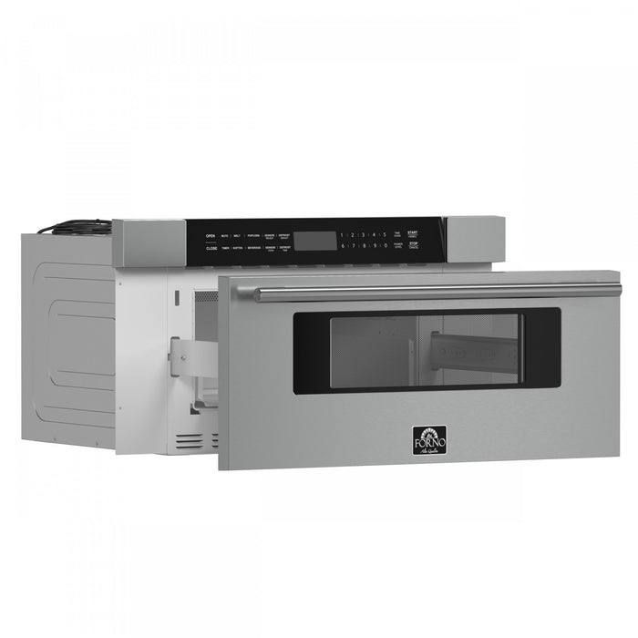 Tiroir micro-ondes Capoliveri 30 pouces, acier inoxydable, 1,2 pi³ - FMWDR3000-30