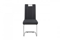  Chaise De Salle A Manger Paladin En Tissu Gris (ensemble De 2)