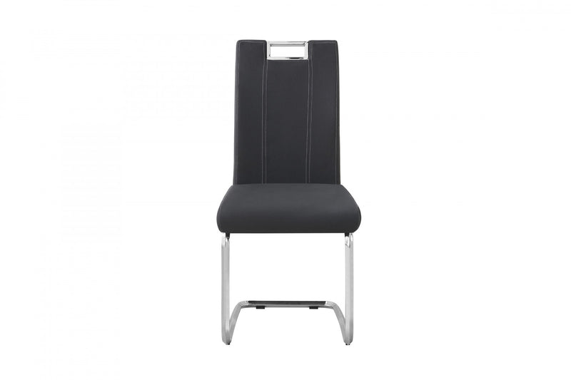 Chaise De Salle A Manger Paladin En Tissu Gris (ensemble De 2)