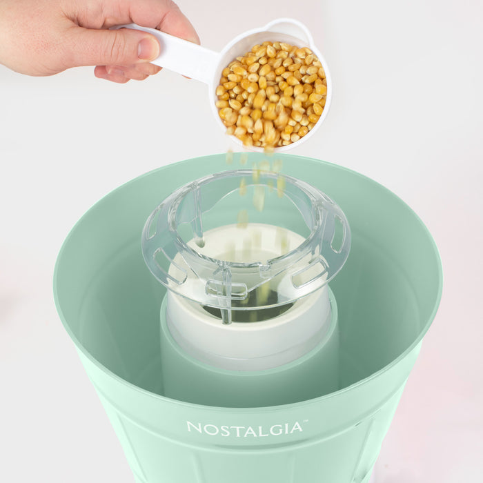 Machine a pop-corn a air chaud et seau Nostalgia
