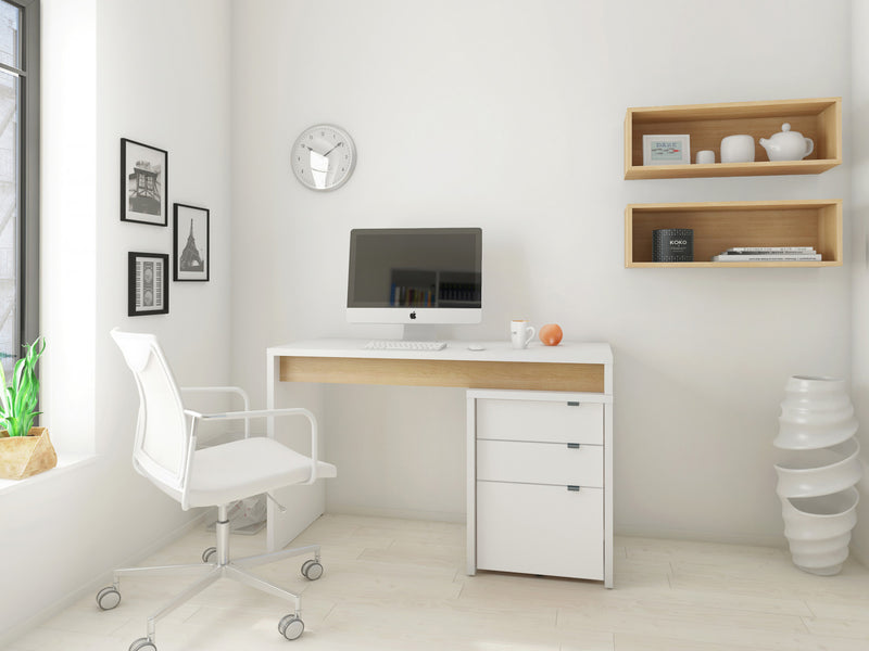 Panneau de bureau réversible Chrono de Nordika - érable naturel