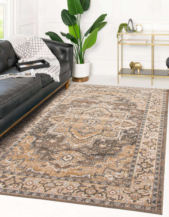 Carpette Ashby brun clair - 5 pi 0 po x 8 pi 0 po   