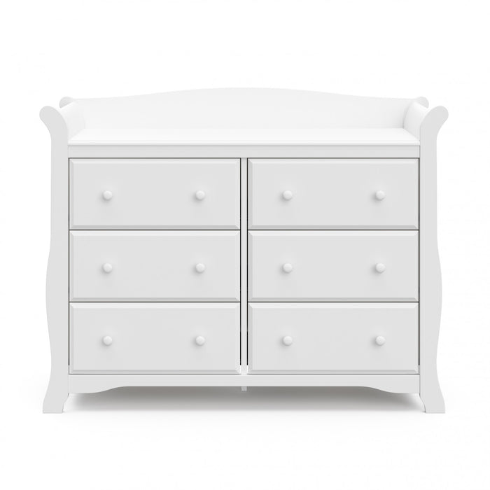 Storkcraft Avalon 6 Commode a tiroirs - Blanc