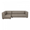 Lukas Contemporary Modern 118" Left-Facing 2-Piece Sectional Sofa in Taupe | Canape sectionnel moderne contemporain Lukas 2 pieces, 300 cm, angle gauche, coloris taupe