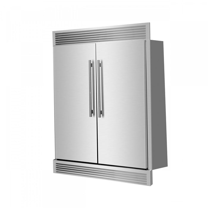 Refrigerateur convertible Forno Maderno de 60 po, 27,2 pi³, avec grille decorative – FFFFD1722-60SG