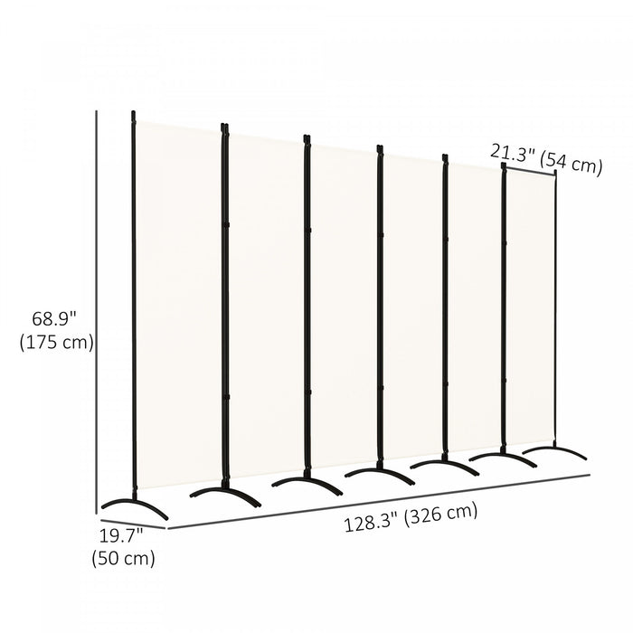 Outsunny Ecran De Confidentialite Pliable, Separateur De Piece Uv30+, Beige