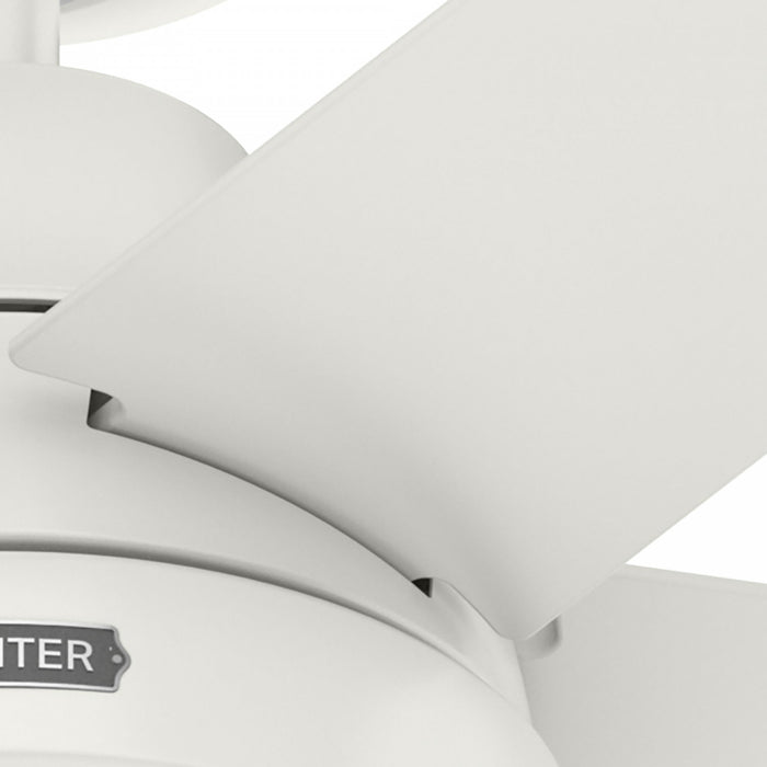 Ventilateur de plafond Aerodyne avec luminaire - Blanc
