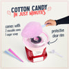 Nostalgia Hard Candy Cotton Candy Maker Retro Red Counter-top Product | Machine a barbe a papa de bonbons durs Nostalgia rouge retro