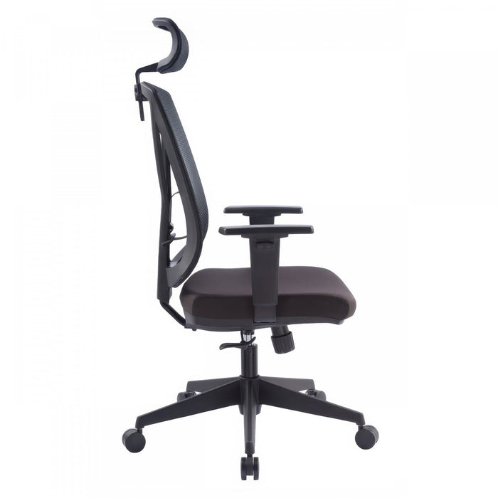 TygerClaw Fauteuil de Bureau Ergonomique a Dossier Haut en Maille