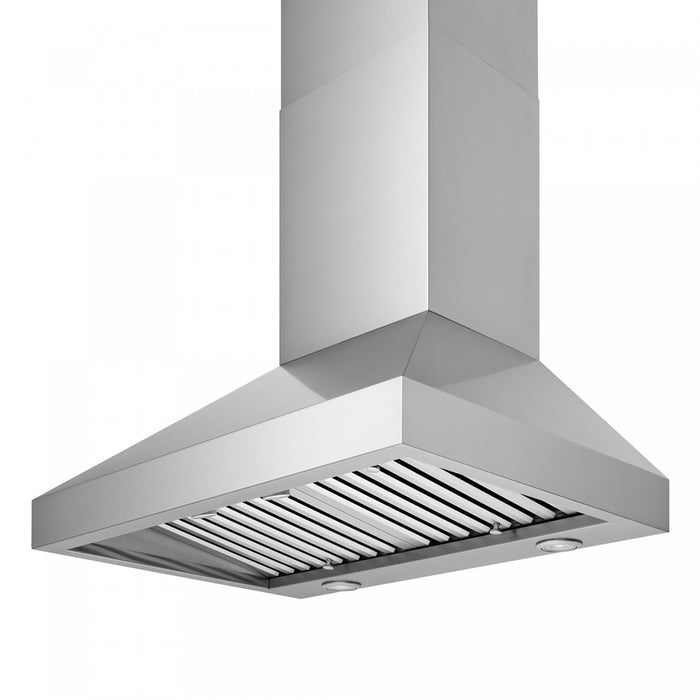 Hotte de cuisine murale Victory de 48 pouces 750 CFM en acier inoxydable