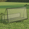 Soozier 2-in-1 Portable Soccer Rebounder Net, Foldable Bounce Back Net