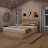 Gael Headboard with Integrated Lighting | Gael, Tete de lit avec etageres et eclairage integres