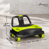 Soozier Ab Wheel Roller, Automatic Rebound Abdominal Wheel for Home Gym