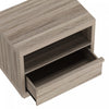 Navis Contemporary 26" Nightstand in Natural Oak (1-Drawer) | Table de nuit contemporaine Navis 66 cm en chene naturel (1 tiroir)
