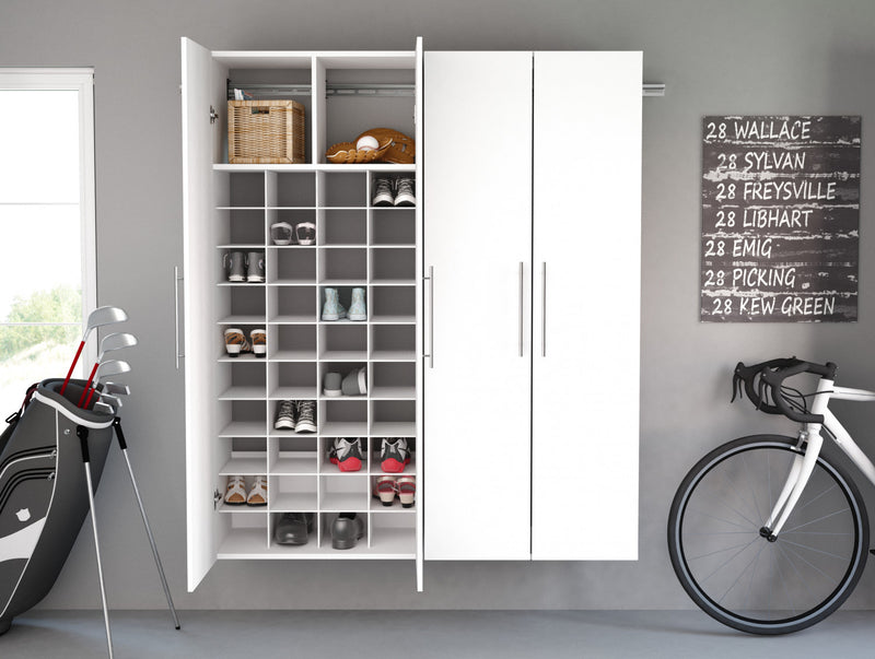 Hangups Armoire De Rangement Pour Chaussures A 40 Casiers – Blanc