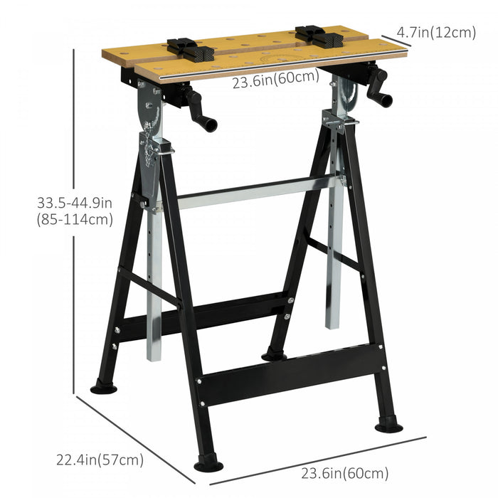 Homcom Etabli Avec Hauteur Et Angle Reglables
