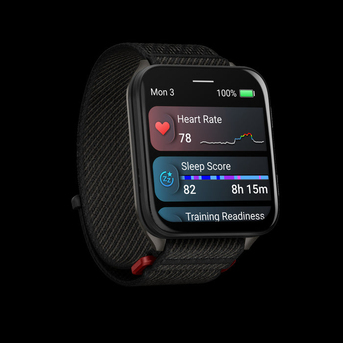 Montre intelligente Garmin Venu X1 noire grande - Accessoire de fitness, lentille en saphir AMOLED, cartes de golf, entraineur Garmin, score d'endurance, navigation TopoActive