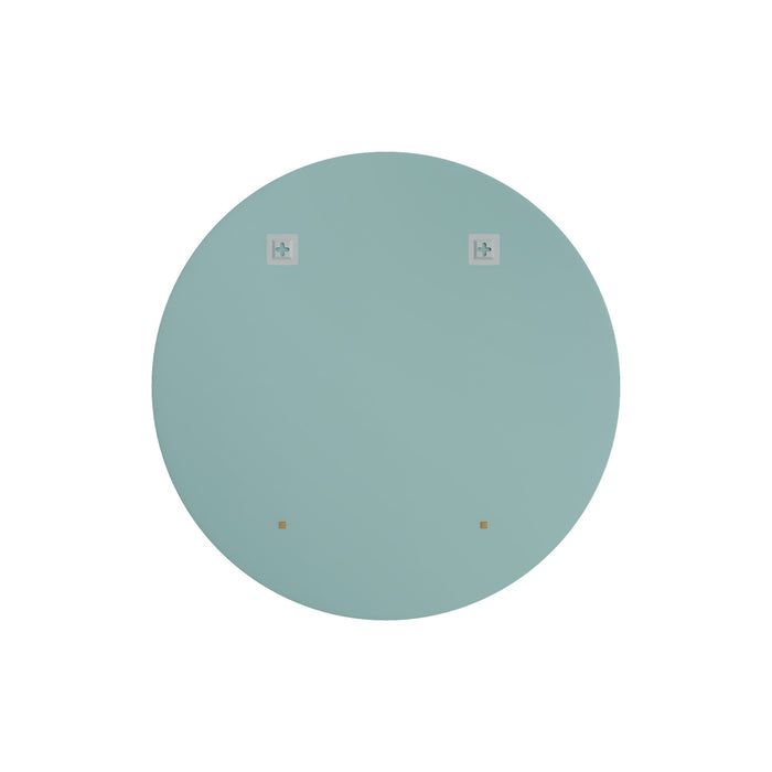 Lathe Miroir Rond Sans Cadre de 30 Pouces Chrome