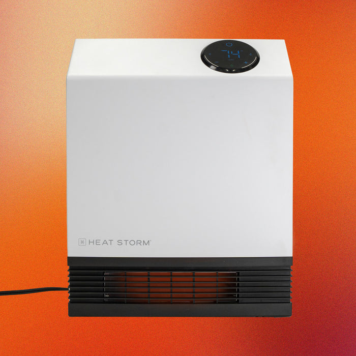 Chauffage mural electrique a infrarouge Heat Storm 1000W - Blanc