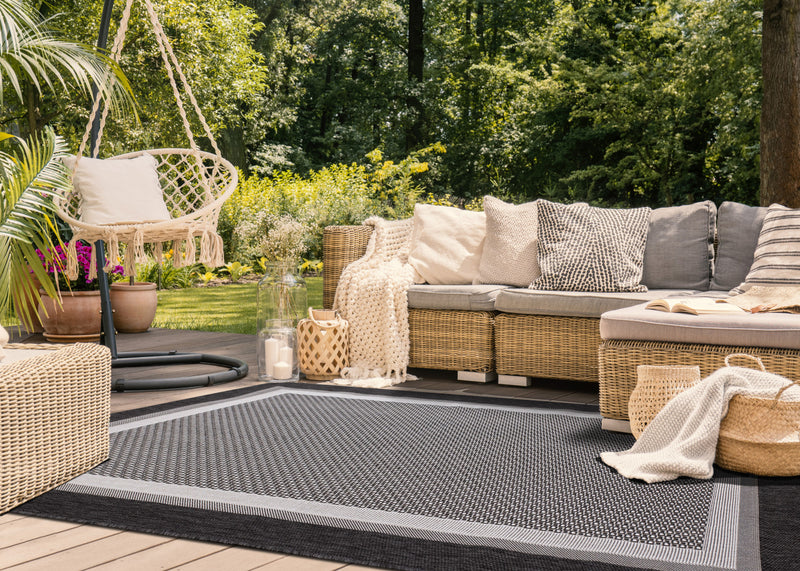 Carpette Jackson à tissage à plat - 3 pi 11 po x 5 pi 7 po