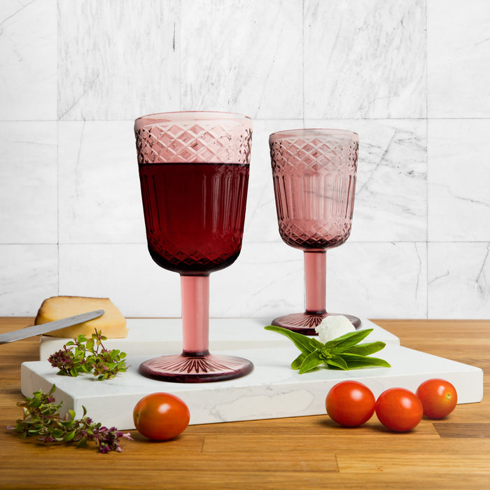 Ensemble De 6 Verres A Vin Arimi Claire, Rose