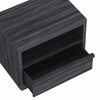 Navis Contemporary 26" Nightstand in Charcoal Gray (1-Drawer) | Table de nuit contemporaine Navis 26" en gris charbon (1 tiroir)