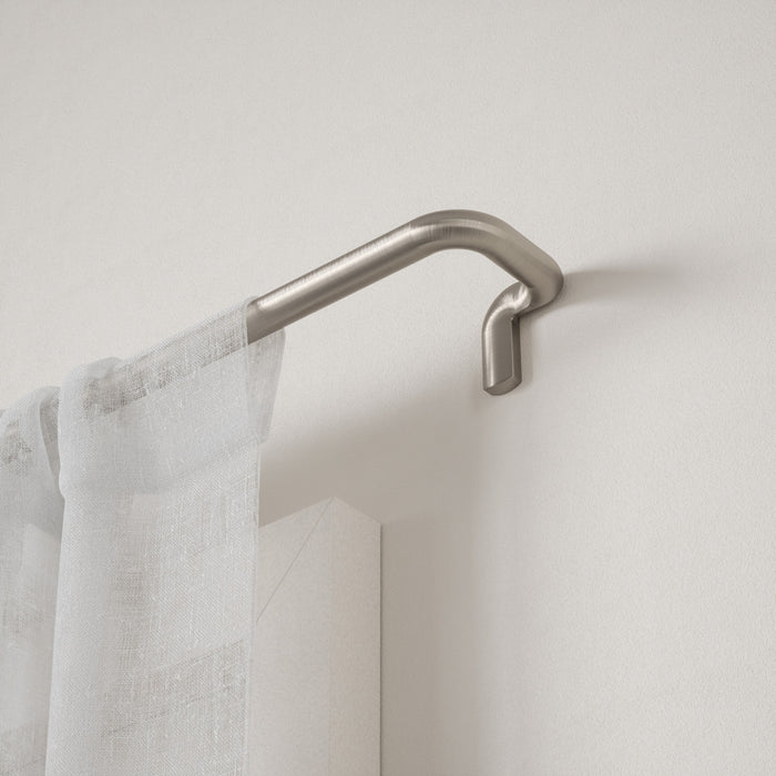  Tringle à rideaux coupe-lumière extensible Twilight de Umbra nickel mat de 3/4 po - 66 po à 144 po