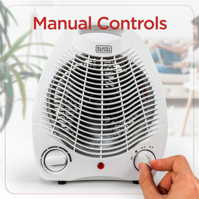 Radiateur portatif Black+Decker de 10 po 