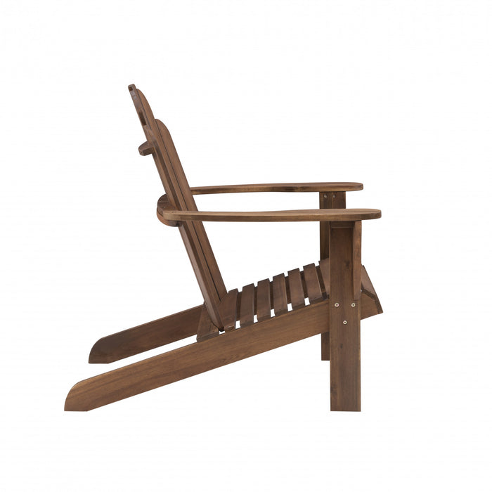 Chaise Adirondack pour la terrasse - brune