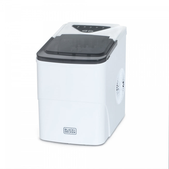 Machine a glacons BLACK+DECKER serie BDB, capacite de 12 kg toutes les 24 heures, BIMH226W