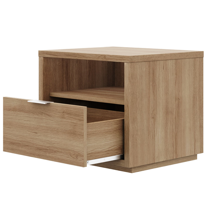 Table de nuit moderne a 1 tiroir