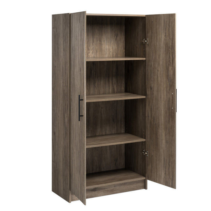 Armoire de rangement Elite de 32 po - gris délavé