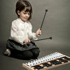 Costway 27 Note Foldable Glockenspiel Xylophone Aluminum Music Instrument