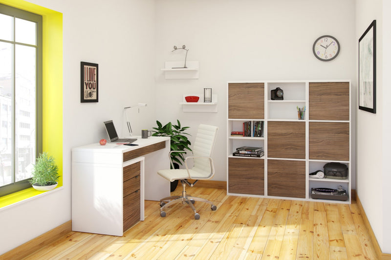 Panneau de bureau réversible Liber-T de Nordika - noyer