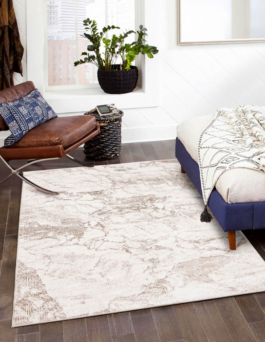 Carpette Nala ivoire - 8 pi 0 po x 10 pi 0 po   