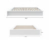 James Platform Bed Queen Bed | Lit Plateforme James