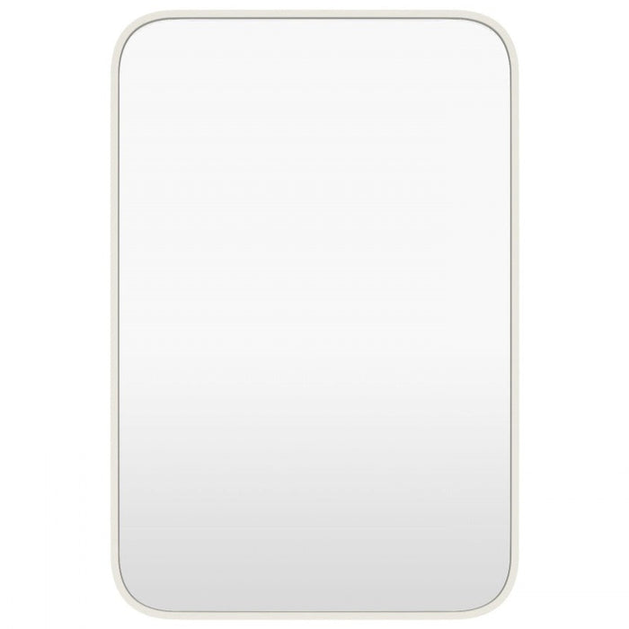 Miroir Jaxa de 36 po blanc