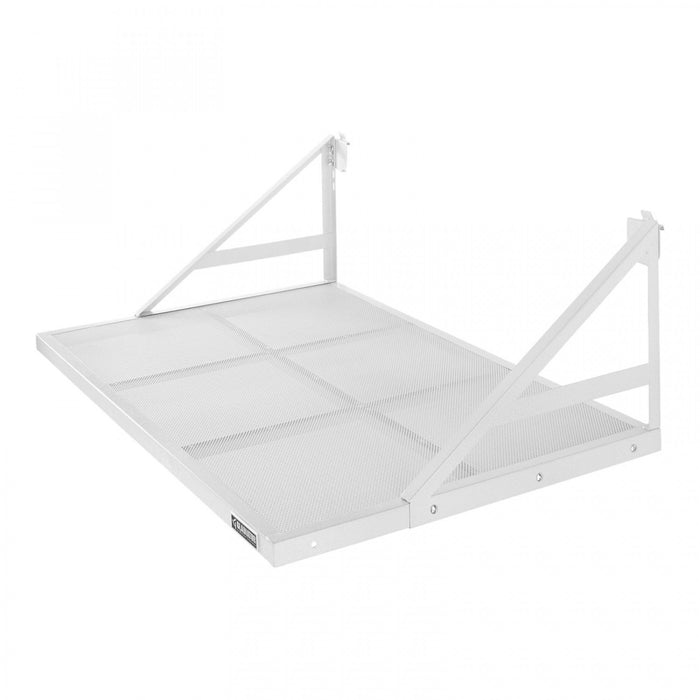 Tablette de rangement suspendue GearLoftMC Max de Gladiator - blanc martelé