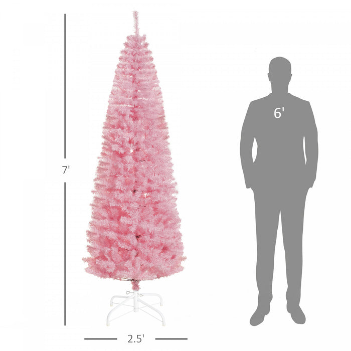 Homcom Arbre De Noel Artificiel De 7ft Avec 818 Branche